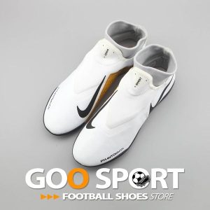 Nike Phantom Vision TF cổ cao trắng vàng