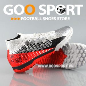 Nike Mercurial Superfly 7 TF xám đen đỏ