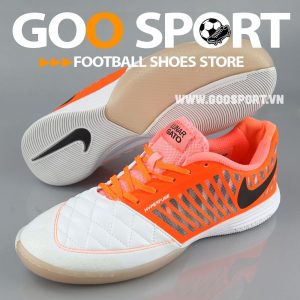 Nike Lunar Gato 2 IC trắng cam