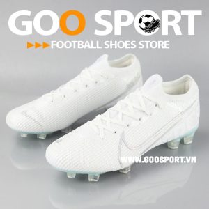 Nike Mercurial Vapor 13 FG trắng full - Giày đá bóng sân cỏ tự nhiên