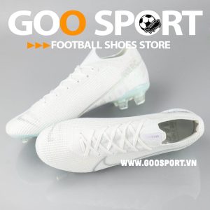 Nike Mercurial Vapor 13 FG trắng full - Giày đá bóng sân cỏ tự nhiên