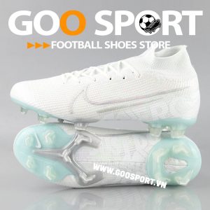 Nike Mercurial Superfly 7 FG trắng full - Giày đá bóng sân cỏ tự nhiên