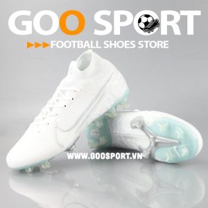 Nike Mercurial Superfly 7 FG trắng full - Giày đá bóng sân cỏ tự nhiên