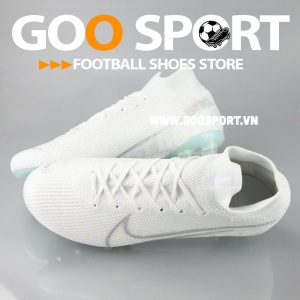 Nike Mercurial Superfly 7 FG trắng full - Giày đá bóng sân cỏ tự nhiên