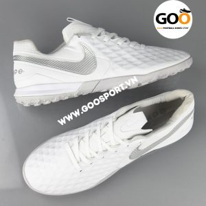 Nike Tiempo 8 TF trắng full