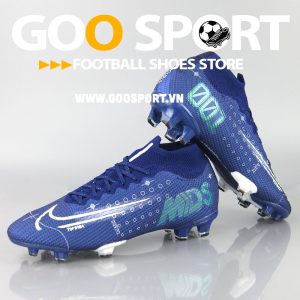 Nike Mercurial Superfly 7 FG xanh biển  - Giày đá bóng sân cỏ tự nhiên