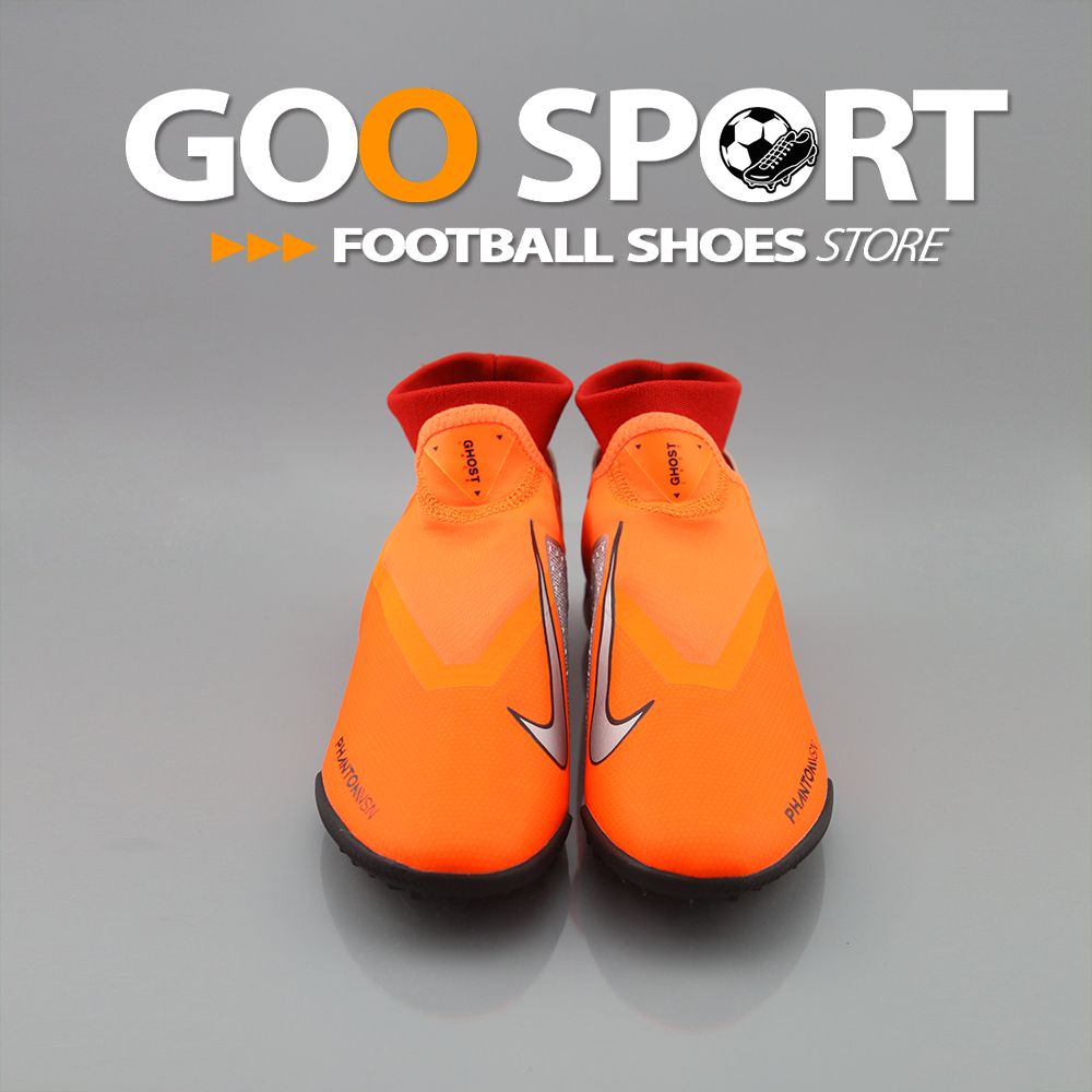 Nike Phantom Vision TF cổ cao cam