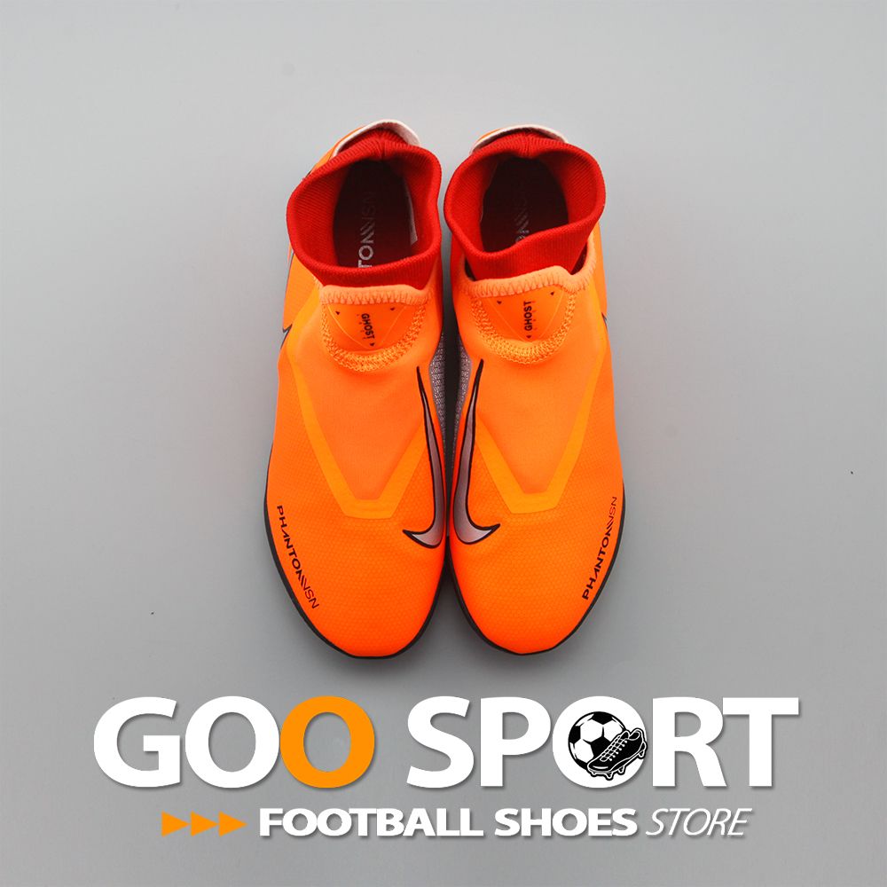 Nike Phantom Vision TF cổ cao cam