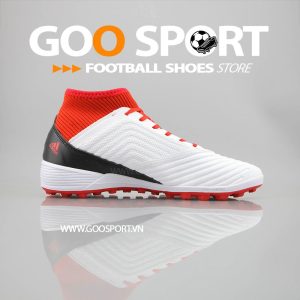 Adidas Predator 18.3 TF trắng đỏ