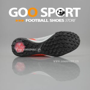 Nike Hypervenom X TF xám đỏ