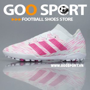 Adidas Nemeziz 18.3 TF trắng hồng