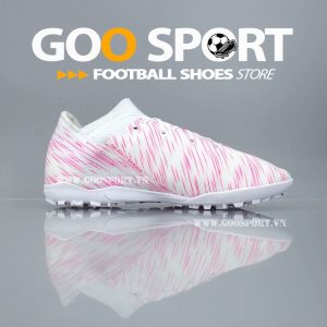 Adidas Nemeziz 18.3 TF trắng hồng