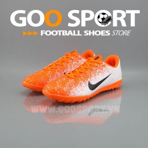 Nike Mercurial Vapor 12 TF trắng cam