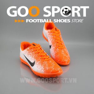 Nike Mercurial Vapor 12 TF trắng cam