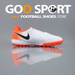 Nike Tiempo 7 TF trắng cam
