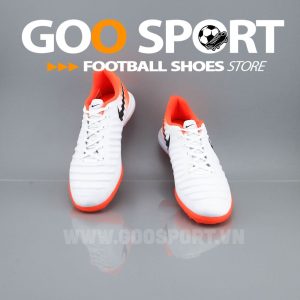 Nike Tiempo 7 TF trắng cam