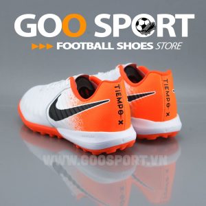 Nike Tiempo 7 TF trắng cam