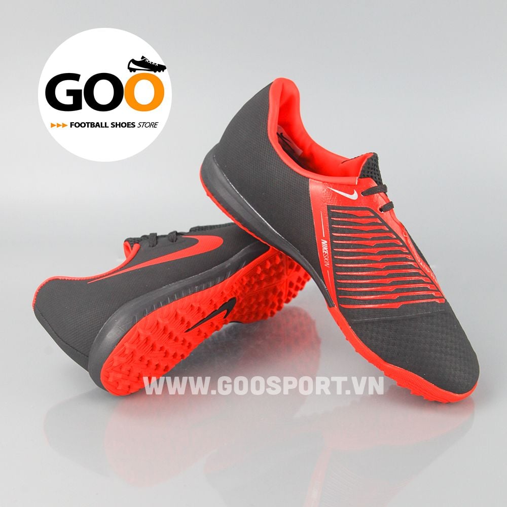 Nike Phantom Venom TF đen đỏ