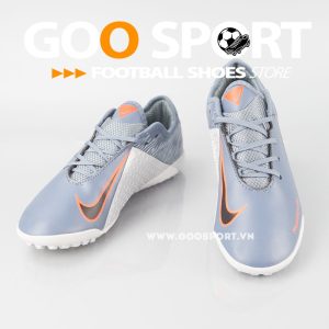 Nike Phantom Vision TF xám bạc