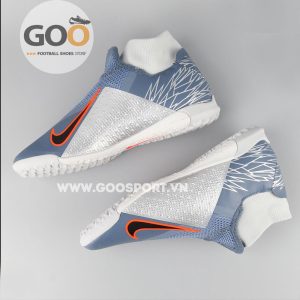 Nike Phantom Vision TF cổ cao xám