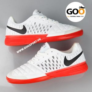 Nike Lunar Gato 2 IC trắng đế đỏ