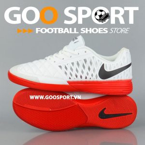 Nike Lunar Gato 2 IC trắng đế đỏ