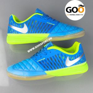 Nike Lunar Gato 2 IC xanh dương dạ quang