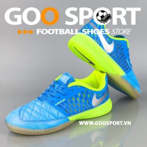Nike Lunar Gato 2 IC xanh dương dạ quang