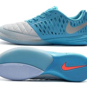 Nike Lunar Gato 2 IC trắng xanh dương