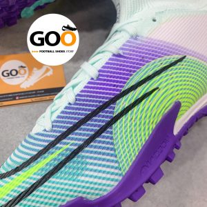 Nike Mercurial Superfly 8 TF trắng sọc xanh