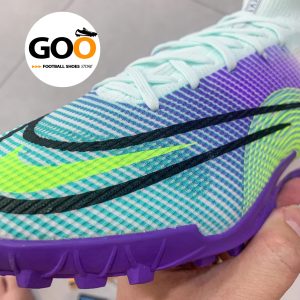 Nike Mercurial Superfly 8 TF trắng sọc xanh
