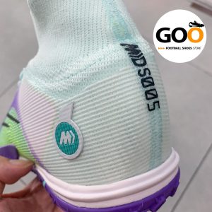 Nike Mercurial Superfly 8 TF trắng sọc xanh