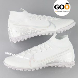Nike Mercurial Superfly 7 TF trắng full