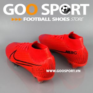 Nike Mercurial Superfly 7 FG đỏ - Giày đá bóng sân cỏ tự nhiên