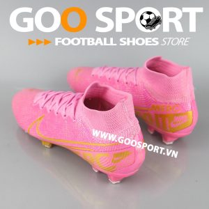 Nike Mercurial Superfly 7 FG hồng - Giày đá bóng sân cỏ tự nhiên