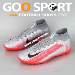 Nike Mercurial Superfly 7 TF xám cam