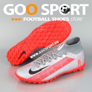 Nike Mercurial Superfly 7 TF xám cam