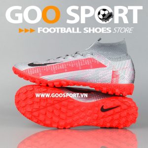 Nike Mercurial Superfly 7 TF xám cam
