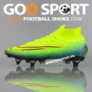Nike Mercurial Superfly 7 SG dạ quang - Giày đá bóng sân cỏ tự nhiên