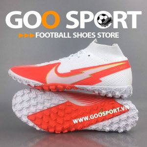 Nike Mercurial Superfly 7 TF tia chớp trắng đỏ