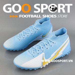Nike Mercurial Superfly 7 TF tia chớp xanh ngọc