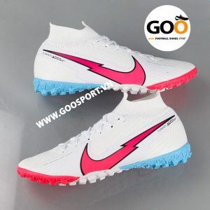 Nike Mercurial Superfly 7 TF trắng đỏ