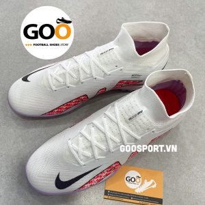 Mercurial Superfly 9 TF trắng đế tím