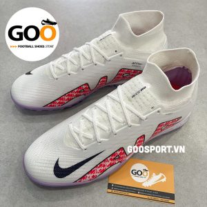 Mercurial Superfly 9 TF trắng đế tím