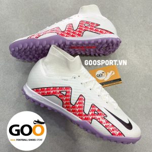 Mercurial Superfly 9 TF trắng đế tím