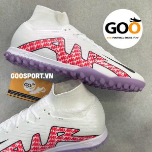 Mercurial Superfly 9 TF trắng đế tím