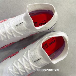 Mercurial Superfly 9 TF trắng đế tím