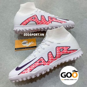 Nike Mercurial Superfly 9 TF trắng đỏ