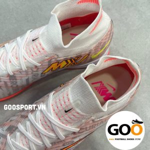 Mercurial Superfly 9 TF trắng sọc cam