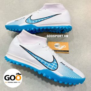 Mercurial Superfly 9 TF trắng xanh